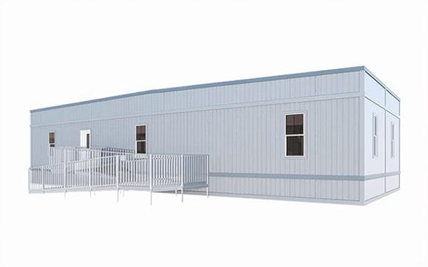 mobile classroom trailer is 8 feet wide and 40 feet long, providing ample space for educational activities